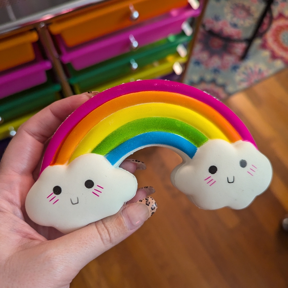 Medium Rainbow Squishy